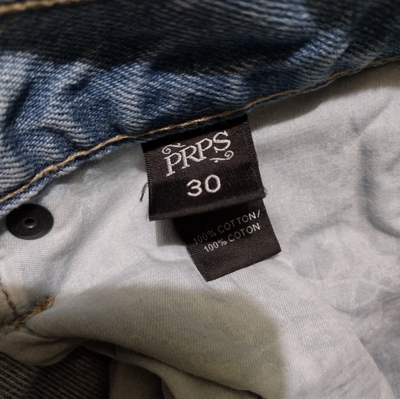 PRPS AMX High Waist Distressed Jeans 30x27 - Picture 6 of 6